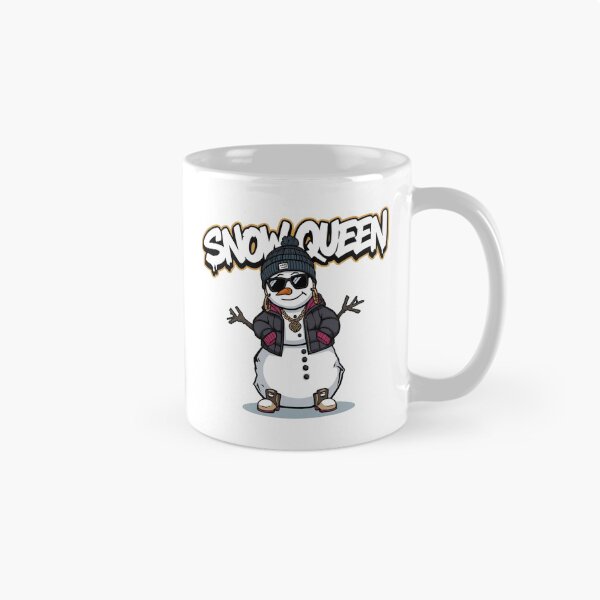 Item preview, Urban Snowwoman – Snow Queen Hip Hop Winter Christmas Art designed and sold by MiszungART.