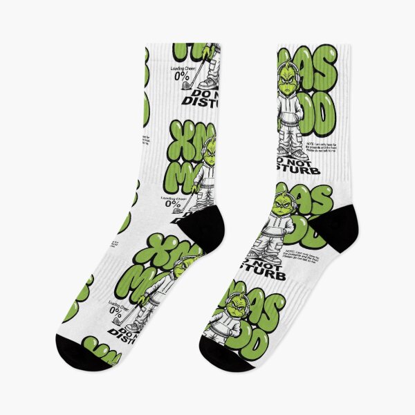 Item preview, Christmas Golf Mood Illustration – Festive Grumpy Character Streetwear Design designed and sold by infocart.