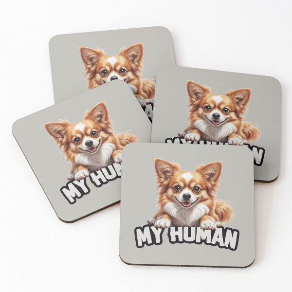 Item preview, Cute Papillon - My Human Sign designed and sold by SolaoLab.