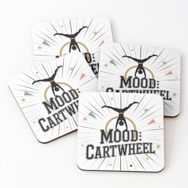 Item preview, Cartwheel gymnastics flips handstands acrobatics  designed and sold by JediKittenWars.