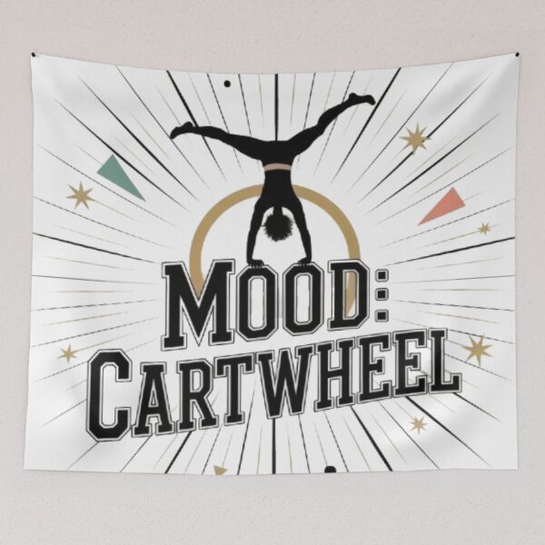 Item preview, Cartwheel gymnastics flips handstands acrobatics  designed and sold by JediKittenWars.