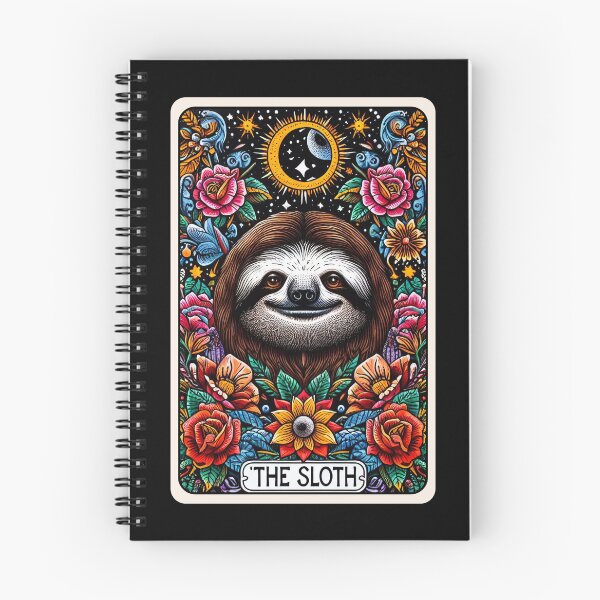 Item preview, Sloth Spirit Tarot Deck Collection Apparel and Home Décor  designed and sold by Compass and a Camera.