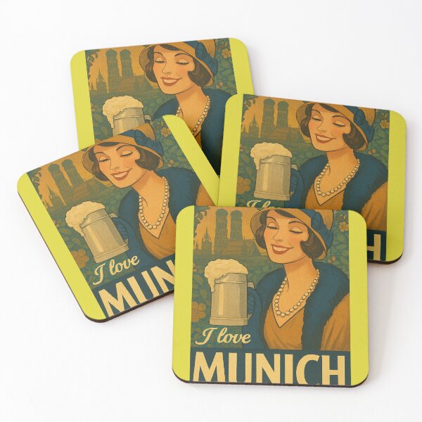 Item preview, Retro Munich, poster style ! designed and sold by Grimtruths.