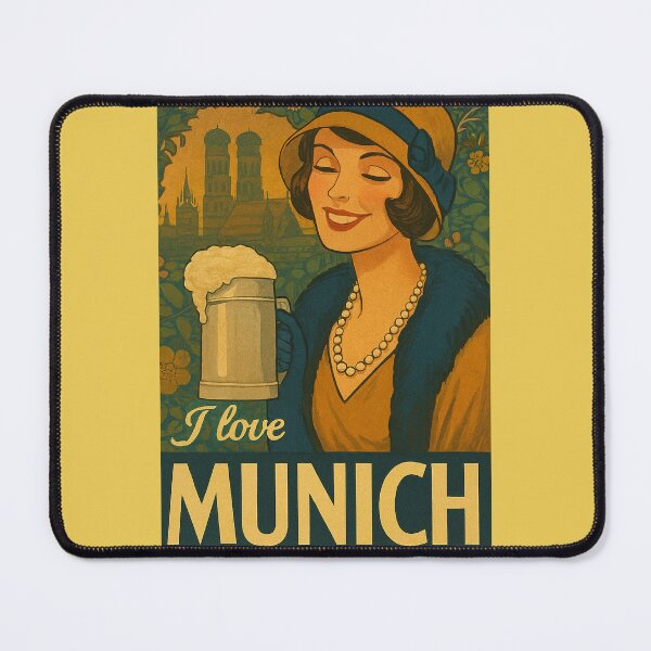 Item preview, Retro Munich, poster style ! designed and sold by Grimtruths.