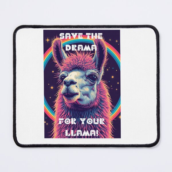 Item preview, A beautiful psychedelic Drama Llama! designed and sold by siobhanwyman.