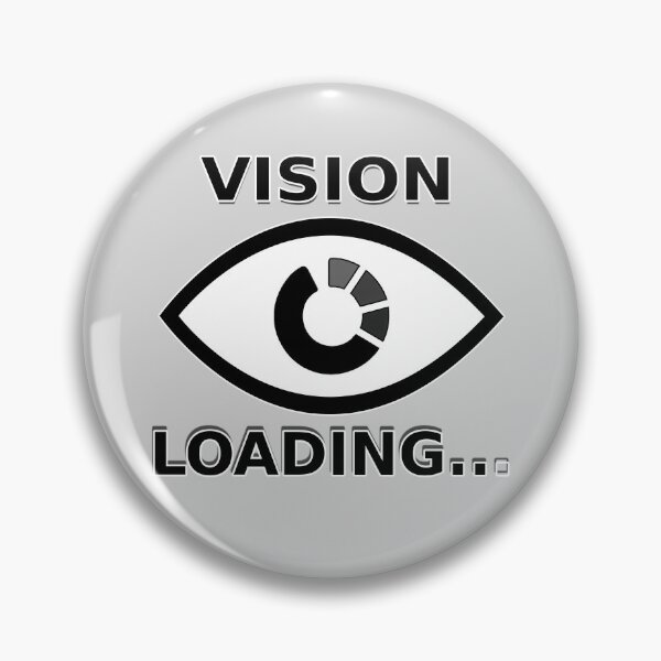 Item preview, Vision Loading – Funny Low Vision designed and sold by Eyepatch-Jacks.