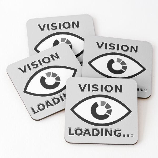 Item preview, Vision Loading – Funny Low Vision designed and sold by Eyepatch-Jacks.
