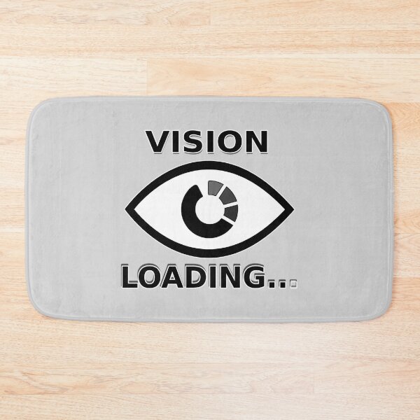 Item preview, Vision Loading – Funny Low Vision designed and sold by Eyepatch-Jacks.