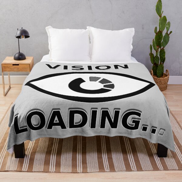 Item preview, Vision Loading – Funny Low Vision designed and sold by Eyepatch-Jacks.