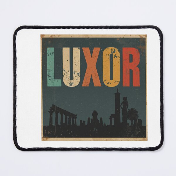 Item preview, Retro Luxor Ancient Egypt Poster designed and sold by PT-HalloDesigns.