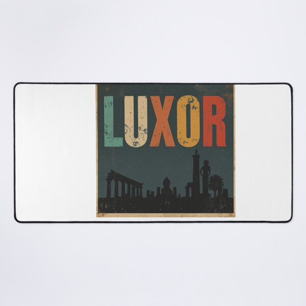 Item preview, Retro Luxor Ancient Egypt Poster designed and sold by PT-HalloDesigns.