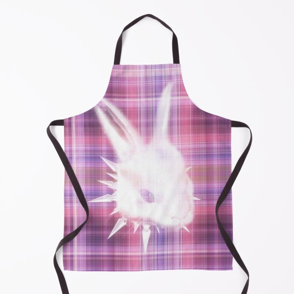 Item preview, Punk Tartan Cyber Y2K Glowing Spiked Bunny Pink Plaid Tartan designed and sold by FiendDoll.
