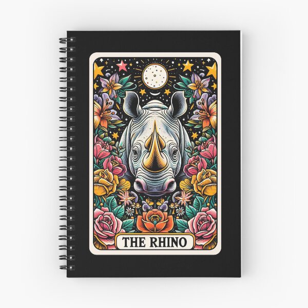 Item preview, Rhino Spirit Tarot Deck Collection Apparel and Home Décor  designed and sold by Compass and a Camera.