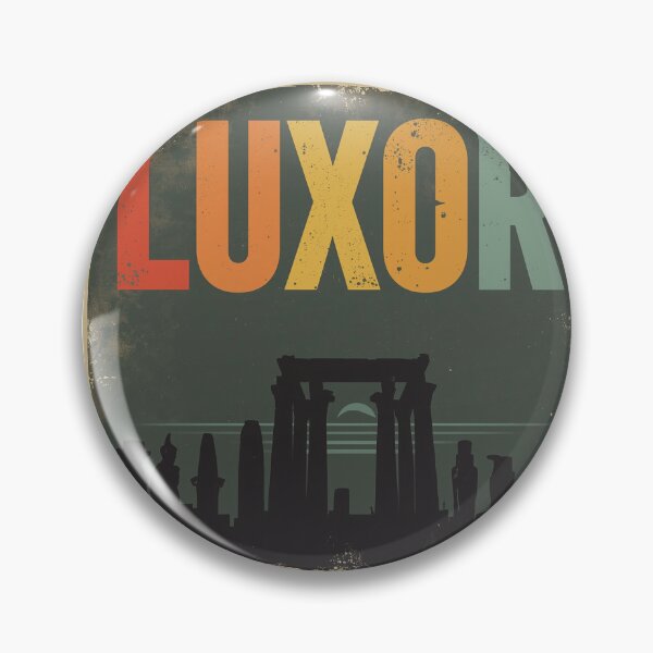 Item preview, Retro Luxor Ancient Egypt Poster designed and sold by PT-HalloDesigns.