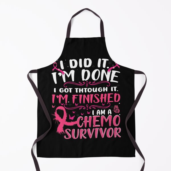 Item preview, Finished Chemo Survivor Pink Ribbon Awareness designed and sold by Nocturnal-Vines.
