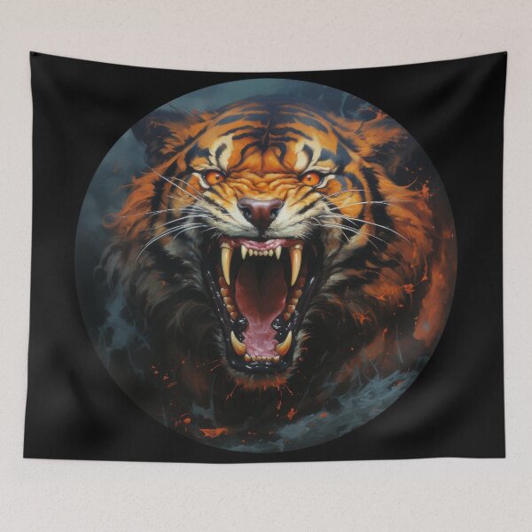 Item preview, Roaring Tiger Wrath designed and sold by Daagath.