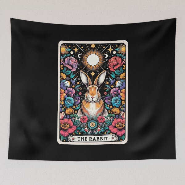 Item preview, Rabbit Spirit Tarot Deck Collection Apparel and Home Décor  designed and sold by Compass and a Camera.