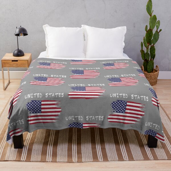 Item preview, Bold USA Flag Brushstroke – Patriotic Art Tee designed and sold by mashmosh.
