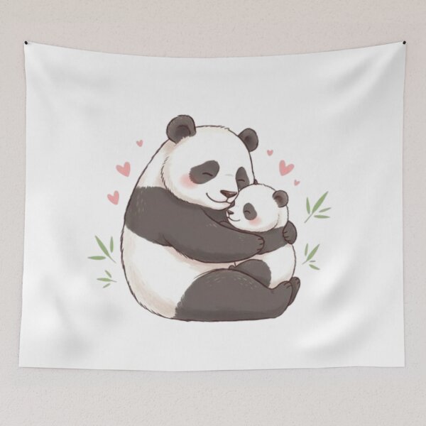 Item preview, My Heart - My Mommy: Panda Hug designed and sold by Sappe_online.