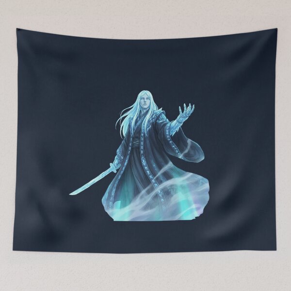 Item preview, Glacial Wrath | Original Frost Demon Art | Epic Anime Villain designed and sold by ThroneOfAnime.
