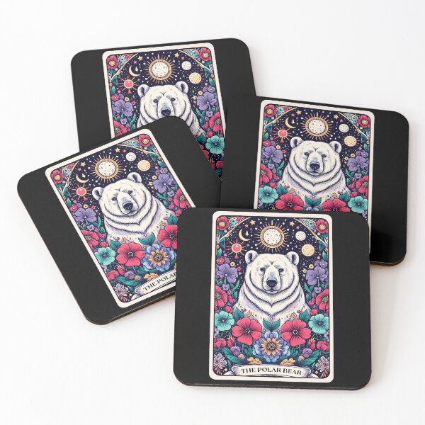 Item preview, Polar Bear Spirit Tarot Deck Collection Apparel and Home Décor  designed and sold by Compass and a Camera.