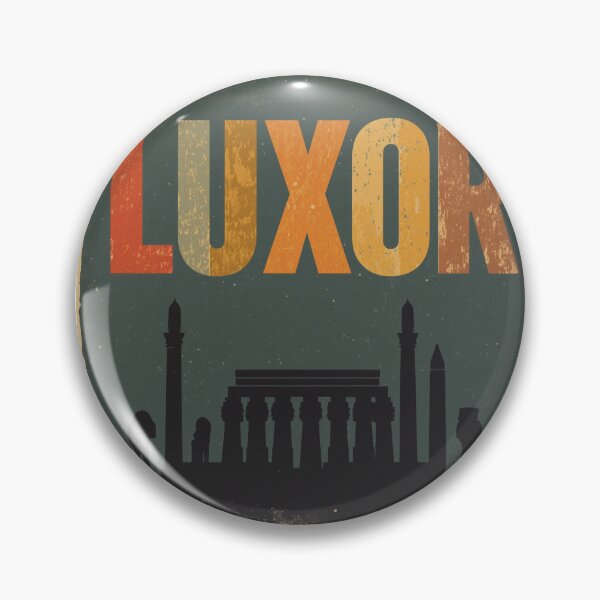 Item preview, Retro Luxor Ancient Egypt Poster designed and sold by PT-HalloDesigns.