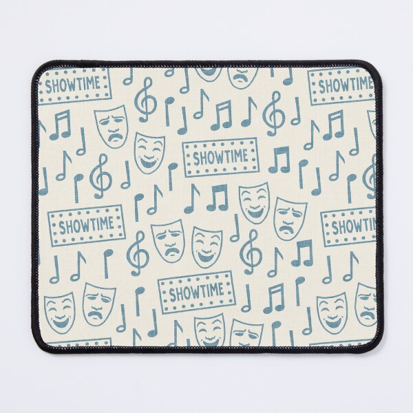 Item preview, Musical Theater - Cream and Blue designed and sold by littlearrow.
