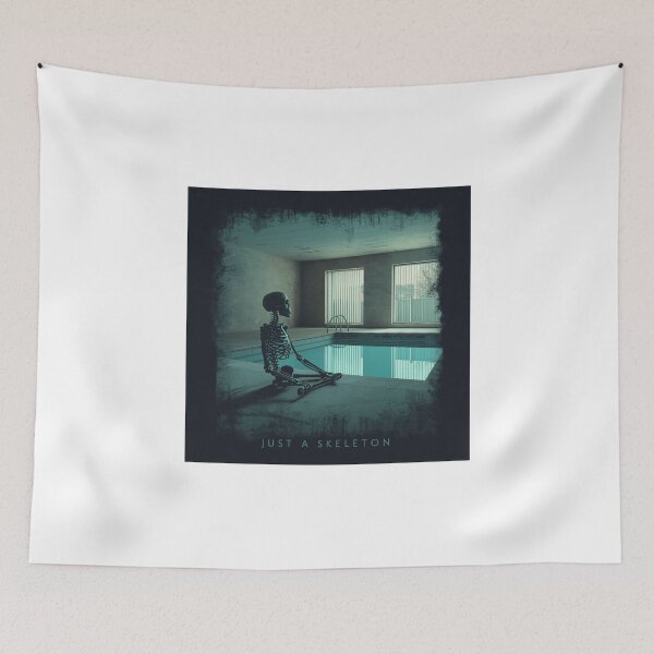 Item preview, Just a Skeleton Liminal Surreal Scene designed and sold by RED-MOUSE.