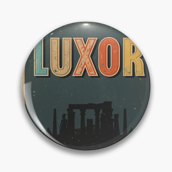 Item preview, Retro Luxor Ancient Egypt Poster designed and sold by PT-HalloDesigns.