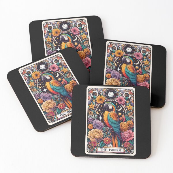Item preview, Parrot Spirit Tarot Deck Collection Apparel and Home Décor  designed and sold by Compass and a Camera.