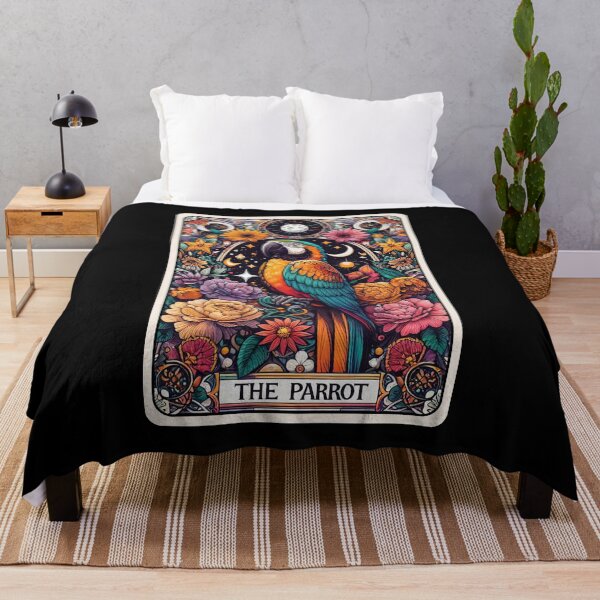 Item preview, Parrot Spirit Tarot Deck Collection Apparel and Home Décor  designed and sold by Compass and a Camera.