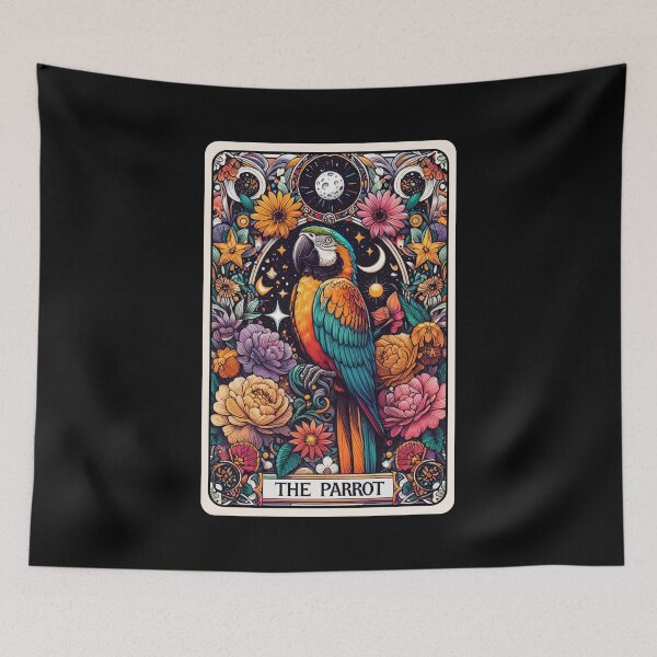 Item preview, Parrot Spirit Tarot Deck Collection Apparel and Home Décor  designed and sold by Compass and a Camera.