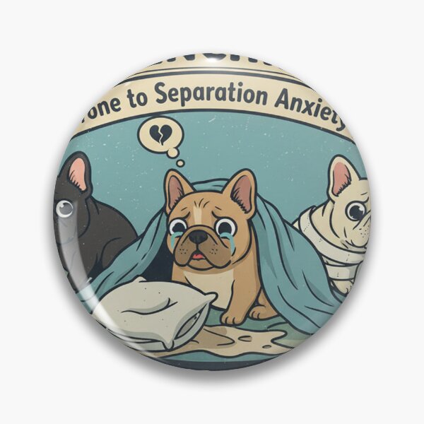 Item preview, Funny French Bull Dog -  Anxiety designed and sold by DogWorldOrder.