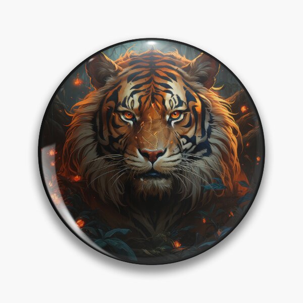 Item preview, Mystic Jungle Tiger Gaze designed and sold by Daagath.