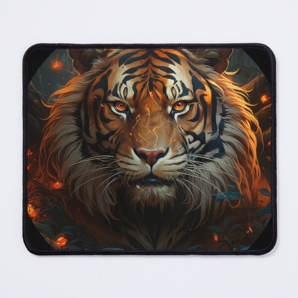 Item preview, Mystic Jungle Tiger Gaze designed and sold by Daagath.