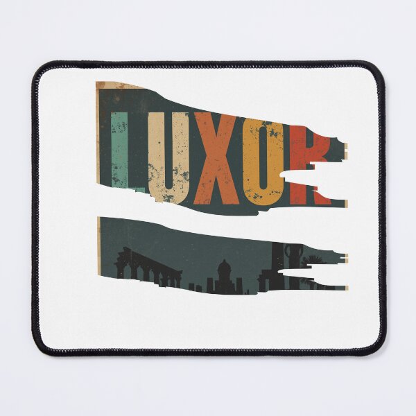 Item preview, Retro Luxor Ancient Egypt Poster designed and sold by PT-HalloDesigns.