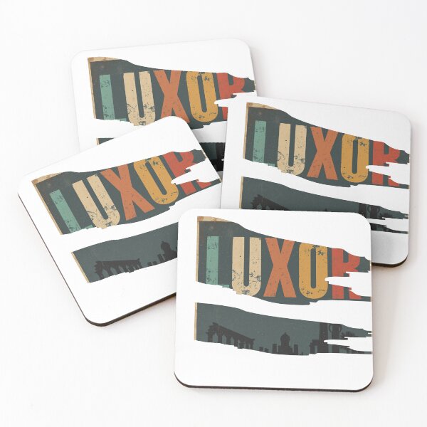Item preview, Retro Luxor Ancient Egypt Poster designed and sold by PT-HalloDesigns.