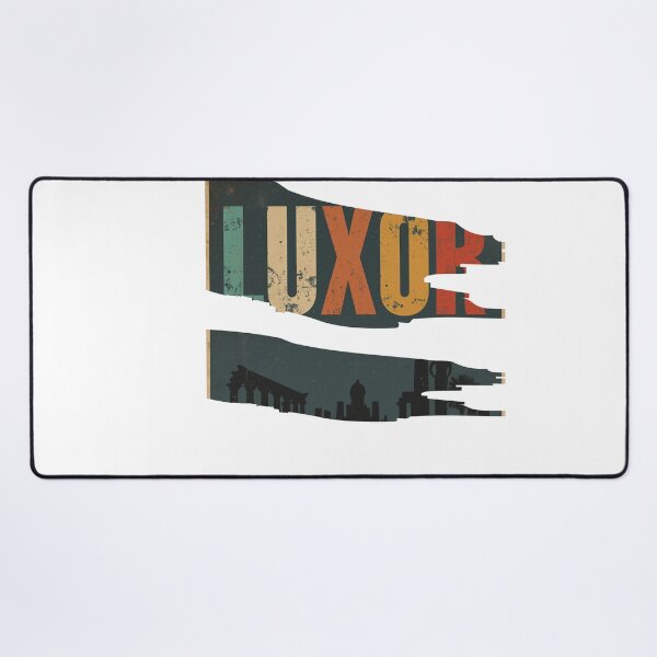 Item preview, Retro Luxor Ancient Egypt Poster designed and sold by PT-HalloDesigns.