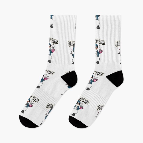 Item preview, Cute Snowwoman With Cocoa – Cold But Cute Hip Hop Winter Art designed and sold by MiszungART.