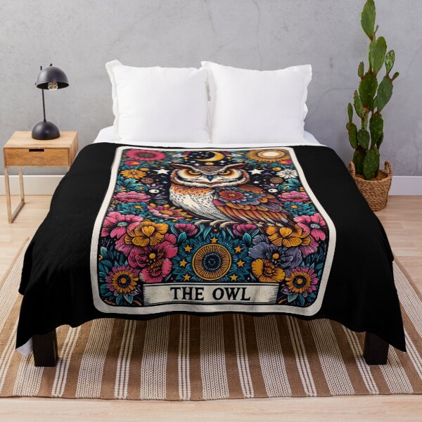 Item preview, Owl Spirit Tarot Deck Collection Apparel and Home Décor  designed and sold by Compass and a Camera.