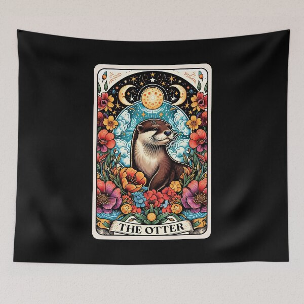 Item preview, Otter Spirit Tarot Deck Collection Apparel and Home Décor  designed and sold by Compass and a Camera.