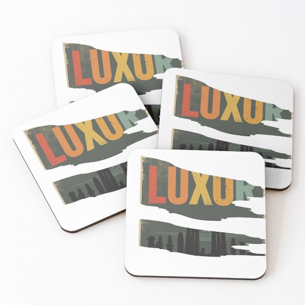 Item preview, Retro Luxor Ancient Egypt Poster designed and sold by PT-HalloDesigns.