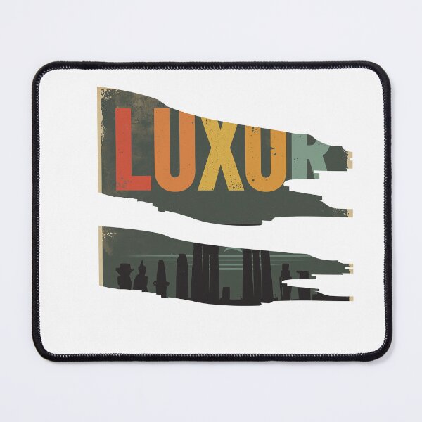 Item preview, Retro Luxor Ancient Egypt Poster designed and sold by PT-HalloDesigns.