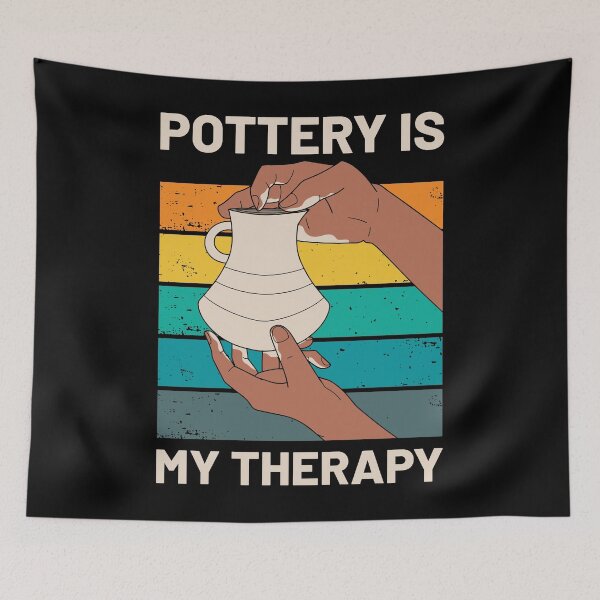 Item preview, Pottery Is My Therapy designed and sold by mybegoniatee.