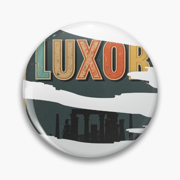 Item preview, Retro Luxor Ancient Egypt Poster designed and sold by PT-HalloDesigns.
