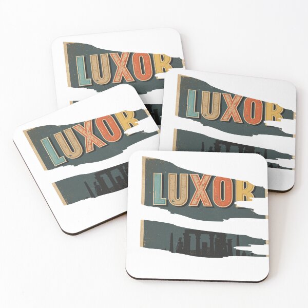 Item preview, Retro Luxor Ancient Egypt Poster designed and sold by PT-HalloDesigns.