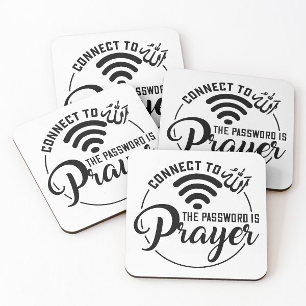 Item preview, Connect To Allah; Password Prayer; designed and sold by StickerApe.