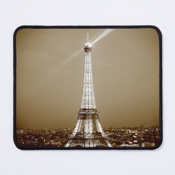 Item preview, Eiffel Tower Night Sepia designed and sold by ParisPoet.