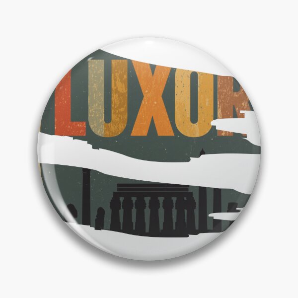 Item preview, Retro Luxor Ancient Egypt Poster designed and sold by PT-HalloDesigns.