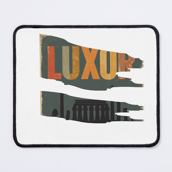 Item preview, Retro Luxor Ancient Egypt Poster designed and sold by PT-HalloDesigns.
